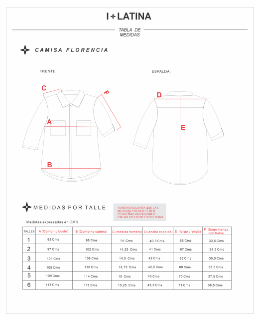 Camisa Florencia - Imagen 7