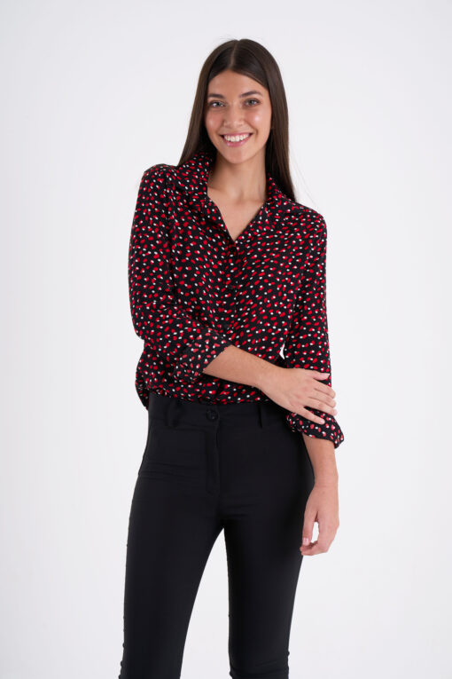 Camisa Promoción estampa lunares - Imagen 2
