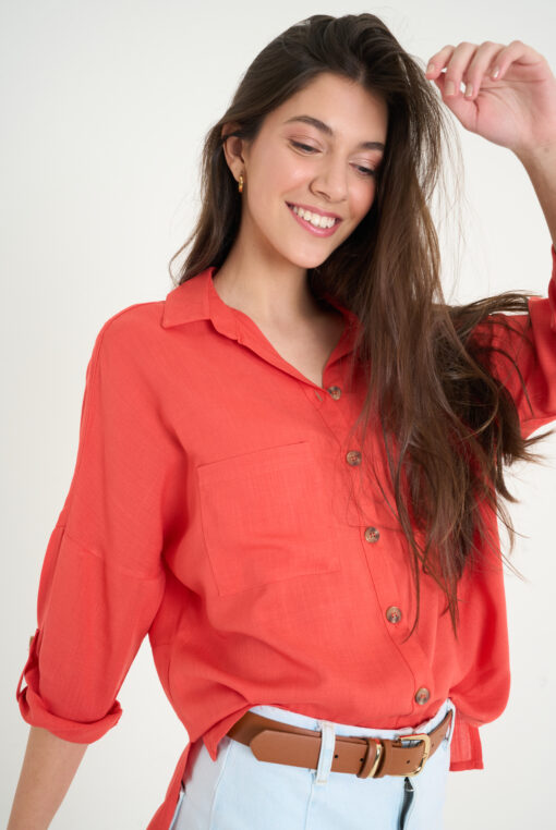 Camisa Mica Lino PROMOCIÓN - Imagen 2