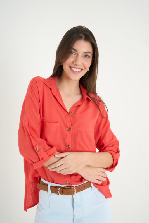 Camisa Mica Lino PROMOCIÓN - Imagen 6
