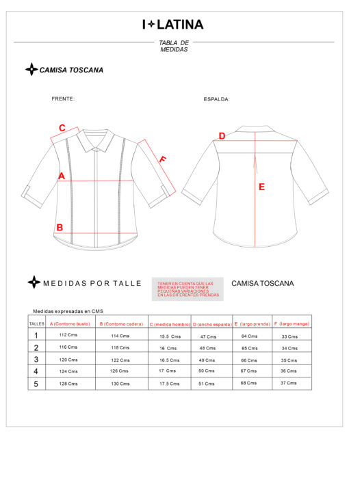 Camisa Toscana - Imagen 8